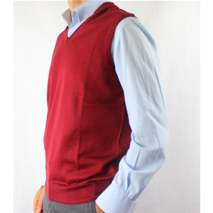 GILET UOMO UNITO 80% LANA MERINOS MADE IN ITALY M-3XL 5 COLORI