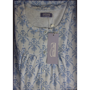 .CAMICIA NOTTE LINCLALOR 100% COTONE MAGLINA TAGLIE FORTI E CALIBRATE FINO TG.60 ART.74586