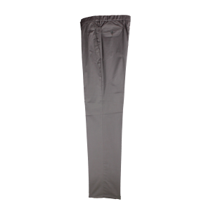 UOMO PANTALONE CLASSICO COTONE ELASTICIZZATO TAGLIE COMODE VITA ALTA CINTOLO CON ELASTICO