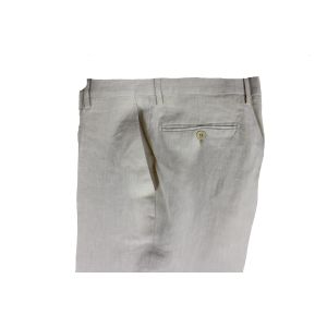 .PANTALONE UOMO CLASSICO PURO LINO FINO ALLA TG.71 VESTIBILITÀ COMODA TAGLIE FORTI  8 COLORI