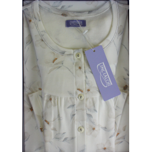 CAMICIA NOTTE LINCLALOR CALDO COTONE 100%  MAGLINA MANICA RAGLAN TAGLIE FORTI E CALIBRATE FINO ALLA TG.64 ART.92893/4 