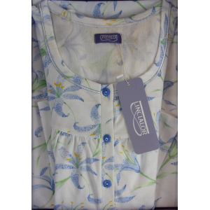 .CAMICIA NOTTE LINCLALOR 100% COTONE MAGLINA MANICA RAGLAN TAGLIE FORTI E CALIBRATE FINO TG.64 ART.75097