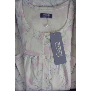 .CAMICIA NOTTE LINCLALOR 100% COTONE MAGLINA MANICA RAGLAN TAGLIE FORTI E CALIBRATE FINO TG.60 ART.74992