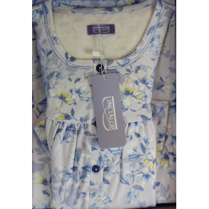 CAMICIA NOTTE LINCLALOR CALDO COTONE 100% COTONE MAGLINA TAGLIE FORTI E MANICA RAGLAN FINO ALLA TG.60 ART.92061