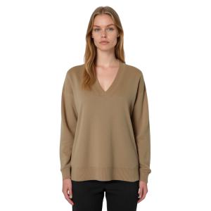 .MAGLIONE DONNA SCOLLO A V MISTO LANA VISCOSA CASHMERE MADE IN ITALY ART.20221