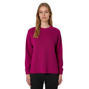.MAGLIONE DONNA GIROCOLLO CHICCO DI RISO MISTO LANA VISCOSA CASHMERE MADE IN ITALY ART.40222