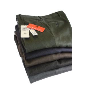 .PANTALONE UOMO CLASSICO PURA LANA JASPÈ VESTIBILITÀ COMODA TAGLIE FORTI E CALIBRATE FINO ALLA TG.71