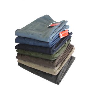 UOMO PANTALONE 5 TASCHE MADE IN ITALY VITA REGOLARE GAMBA DRITTA COTONE ELASTICIZZATO 4 STAGIONI