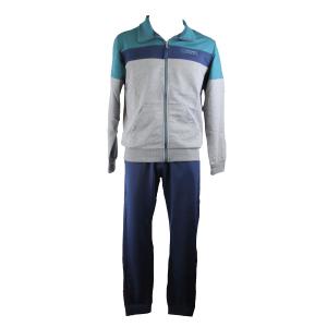 .TUTA UOMO CAMPAGNOLO ART.8E77268M GARZATA APERTA CON CERNIERA E TASCHE PALESTRA SPORT GINNASTICA PRIMAVERA