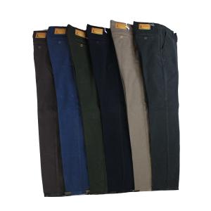 .PANTALONE UOMO CHINO MADE IN ITALY VITA REGOLARE GAMBA DRITTA COTONE INVERNALE ELASTICIZZATO ART.BARONTOLI